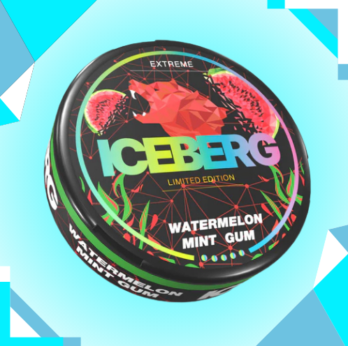 Iceberg Watermelon Mint Gum x-strong